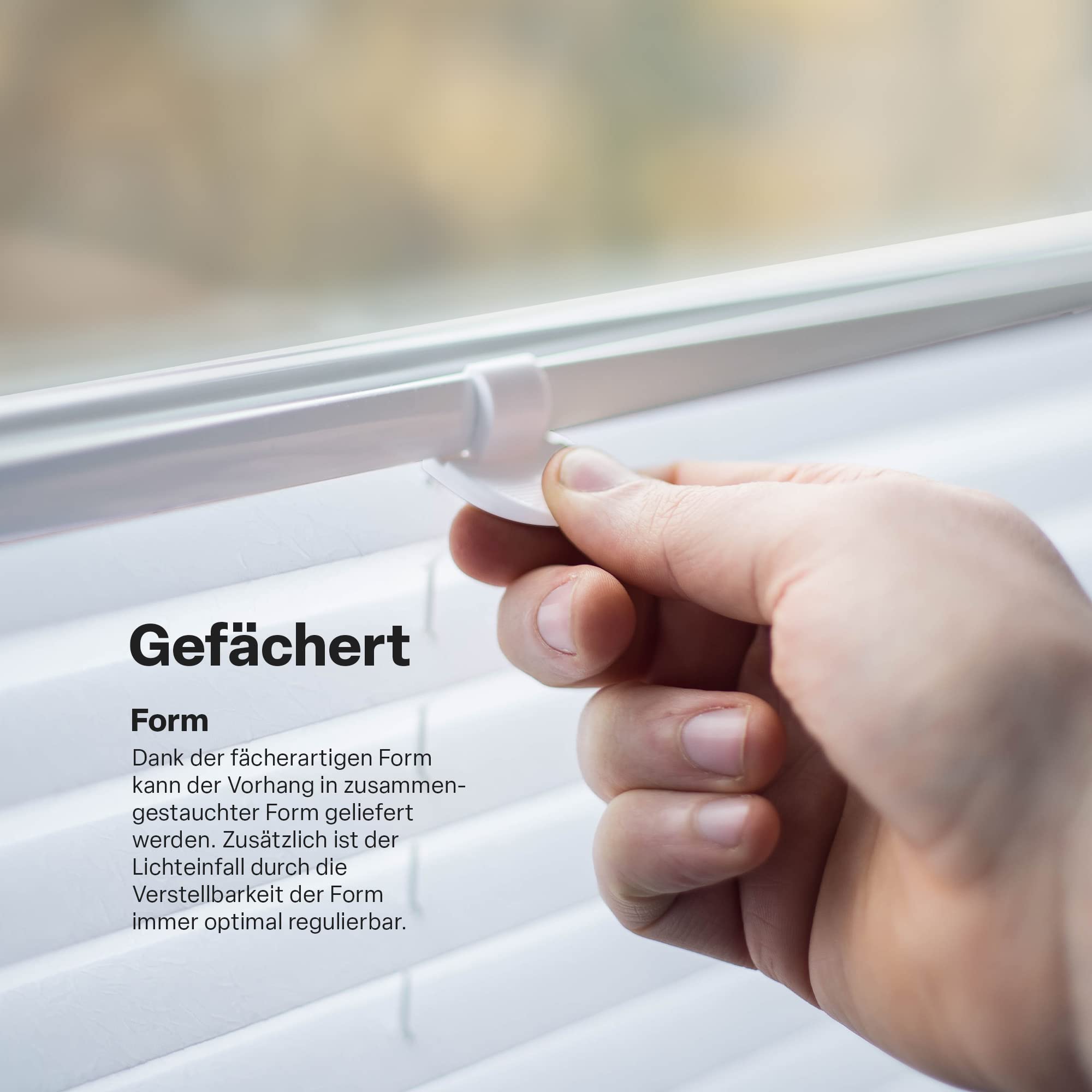 Estor Opaco Sin Perforación 45 X 150 Cm Para Fijación Sin Taladrar Estor Klemmfix Sin Taladrar, Estores Para Ventanas Para Ventanas, Puertas, Habitación, Blanco