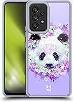 Vista 11 de Head Case Designs Cat Enchanted Animals Gel Case [Military Grade Protection] Compatible with Samsung Galaxy A53 5G (2022)