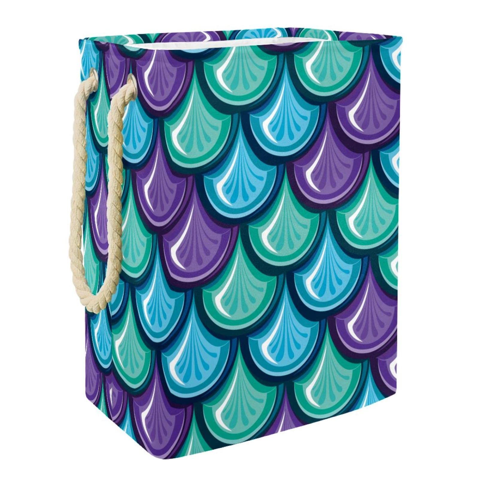 Panier à linge dragon avec poignée durable pour simplifier le rangement du linge de maison