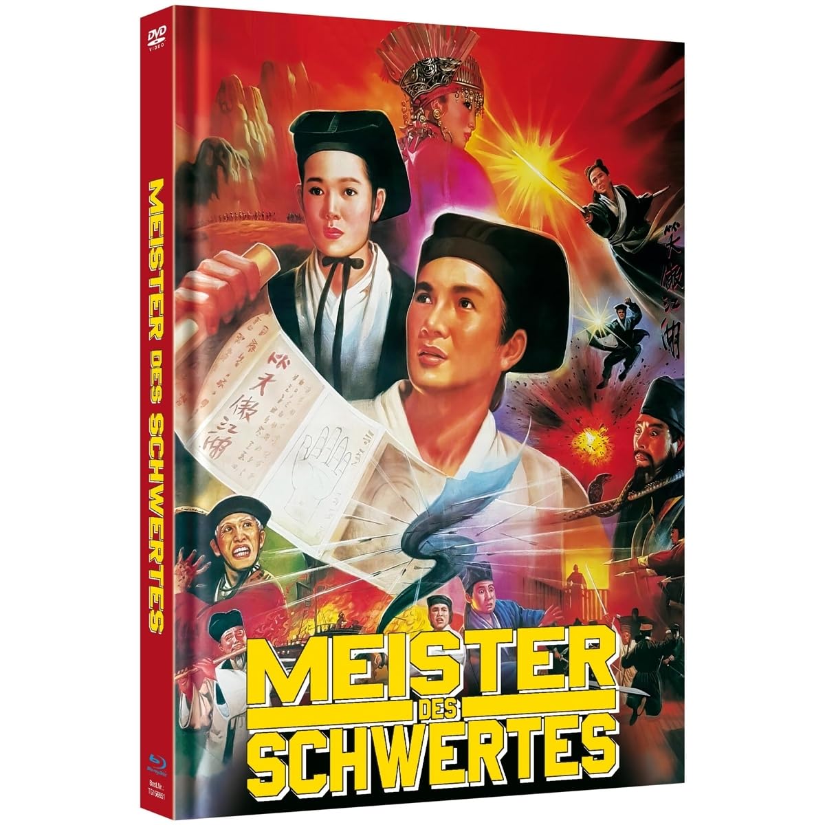 Edición coleccionista Meister des Schwertes Cover A en formato Mediabook de lujo
