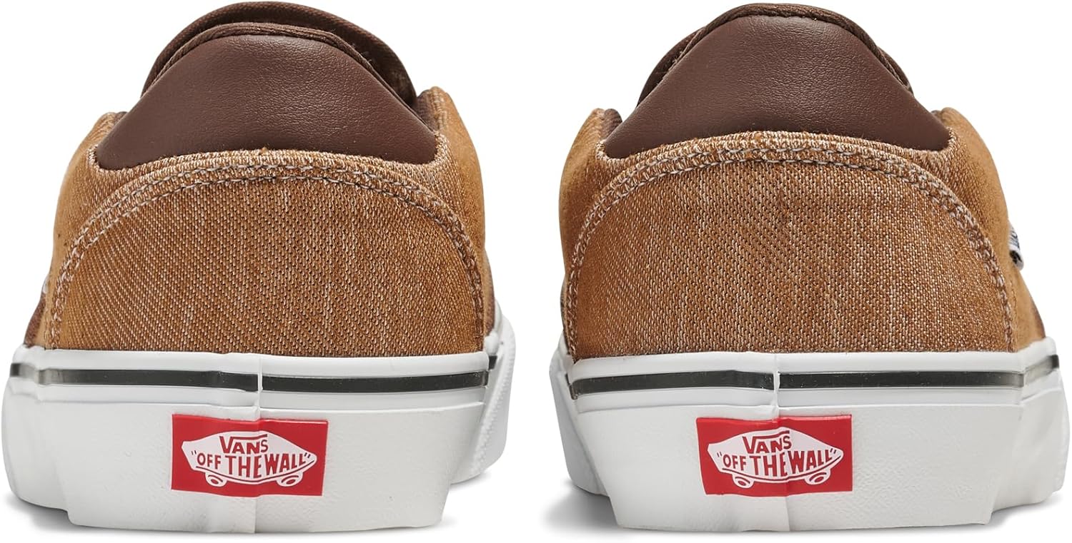 Vans Mens Asher Deluxe Slip-on Shoe | Comfortable Sneakers for Fashion, Walking & Everyday Wear