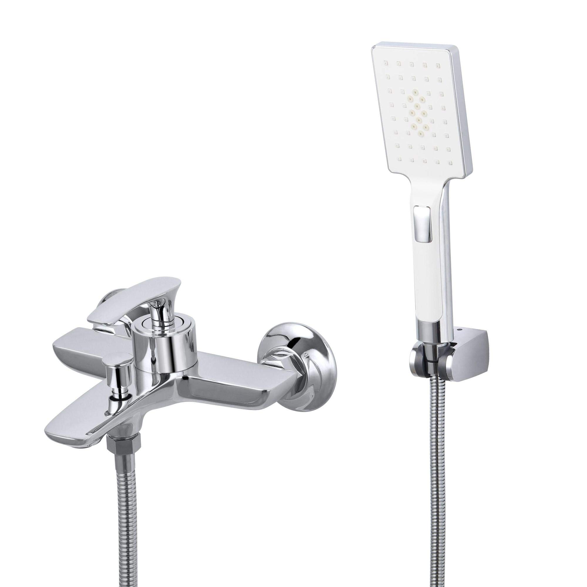 Amazon | Hefo 浴室用水栓 シャワー水栓 シャワーセット シャワーバス