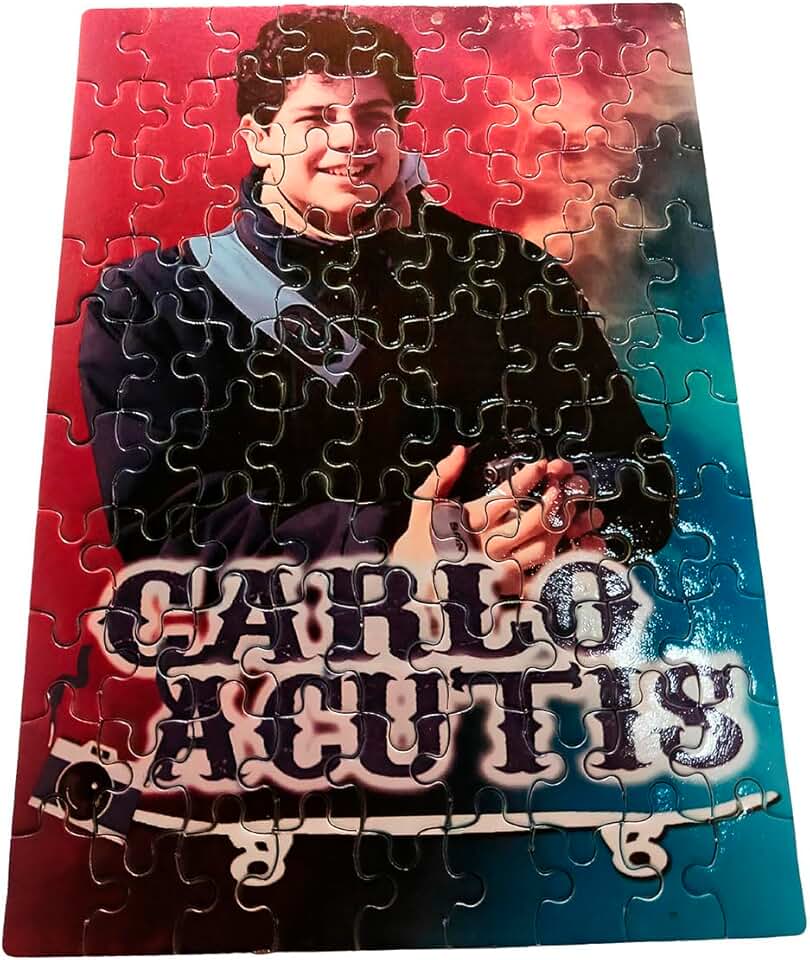 Quebra-cabeça Personalizado 90 peças Carlo Acutis