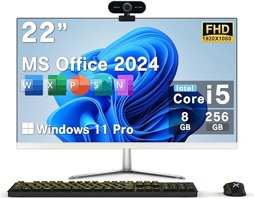テレワークセット ノートでもデスクトップでも 大画面で いつものオフィスの環境に 22インチ液晶モニタ ワイヤレスキーボード・マウス 接続ケーブル