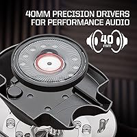 Vista 2 de RIG Auriculares para juegos de rendimiento universal 400HC con micrófono extraíble con cancelación de ruido para Xbox Series XS, Xbox One