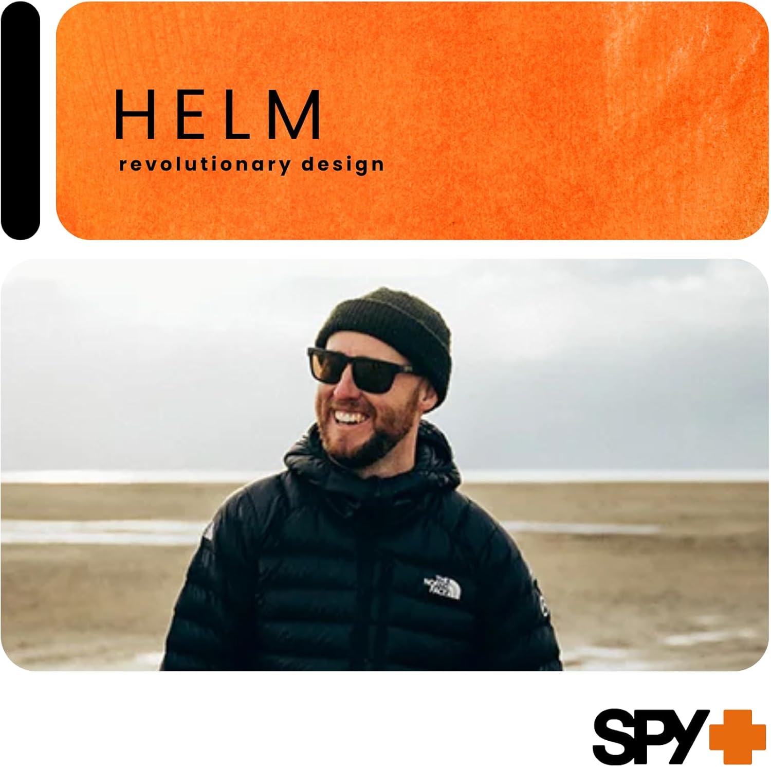 Spy Helm Square Sunglasses for Men for Women +BUNDLE with ACCESSORY EYEWEAR KIT - Image 5