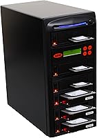Vista 1 de Systor Duplicadora de discos duros HDDSSD 15 - 5.4 GBminuto - Copiadora y borradordesinfectante independiente para múltiples discos SATA 3.5 y 2.5
