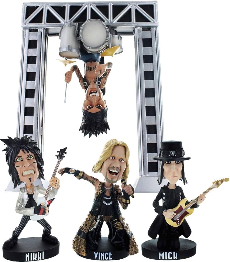 Amazon.co.jp: モトリー・クリー 8.5インチ レジン バブルヘッド