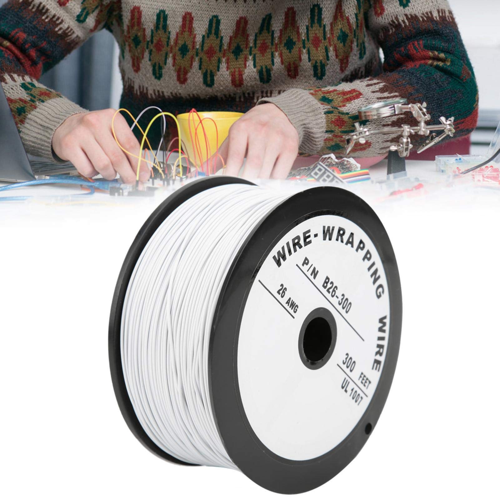 5M/50M Filo Single Core UL1007 Linea Di Rame Stagnato In PVC 14/16/18 /20/22/24/26 AWG Cavo Solido Linea LED Attrezzatura Fai Da Te Cavo Elettrico - Foto 8