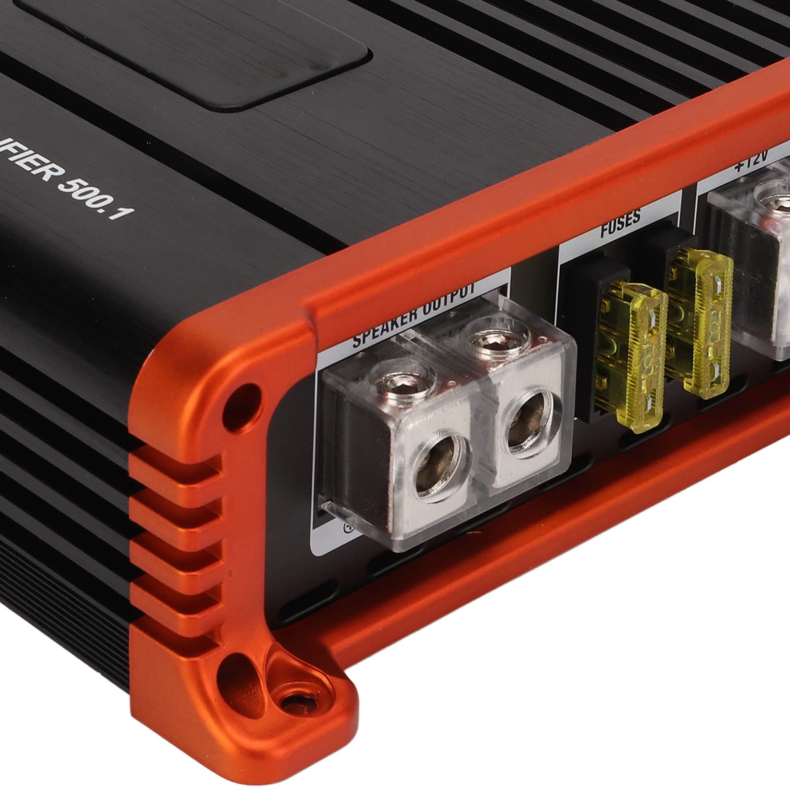 Amplificador Monoblock de Coche Yctze 1 Canal 500W 2Ω 300W 4Ω 10Hz 300Hz Universal para Altavoces de Coche