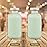 UMETASS 10oz Squeeze Bottles with Flip Cap, Refillable Plastic Travel Bottles for Creams, Lotion, Shampoo, Conditioner (2 Pcs)