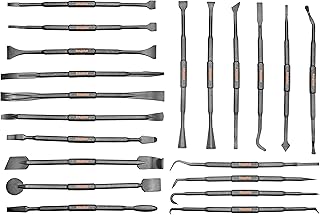 20PCS Double-Ended Pick and Hook Tool Set, Non-Marring Scraper & Pry bar Set