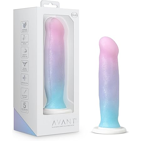 Avant D17 Lucky 8in Silicone Dildo
