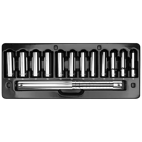 Miniatura 2 de Proferred S07301 Juego de llaves métricas estándar de 38 pulgadas, 12 piezas, 12 puntos de profundidad