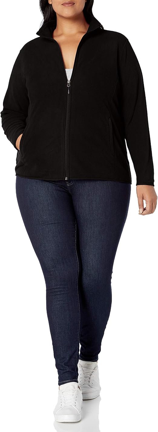 plus size polar fleece jacket