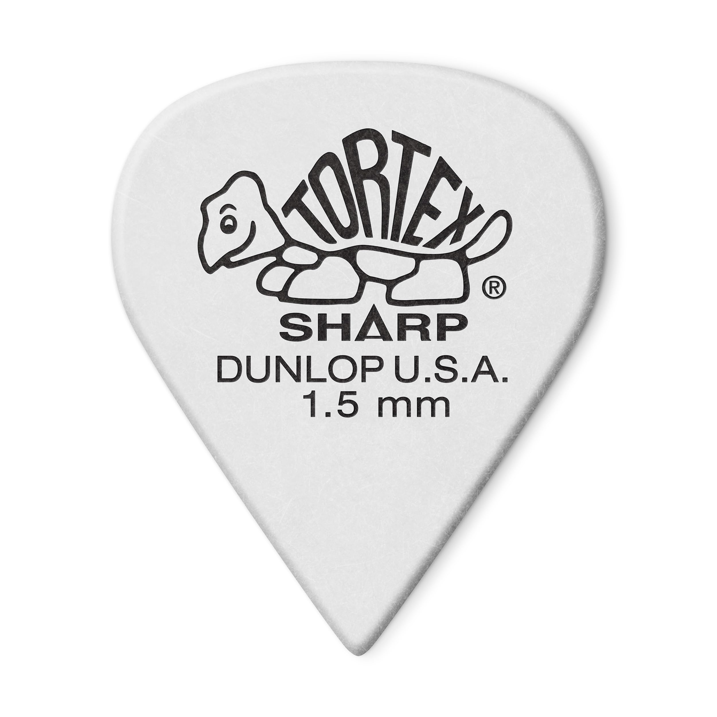Jim Dunlop 412P73 Tortex Plettro Per Chitarra Affilato, Da 0,73 Mm, Confezione Da 12 12 1.50Mm-image