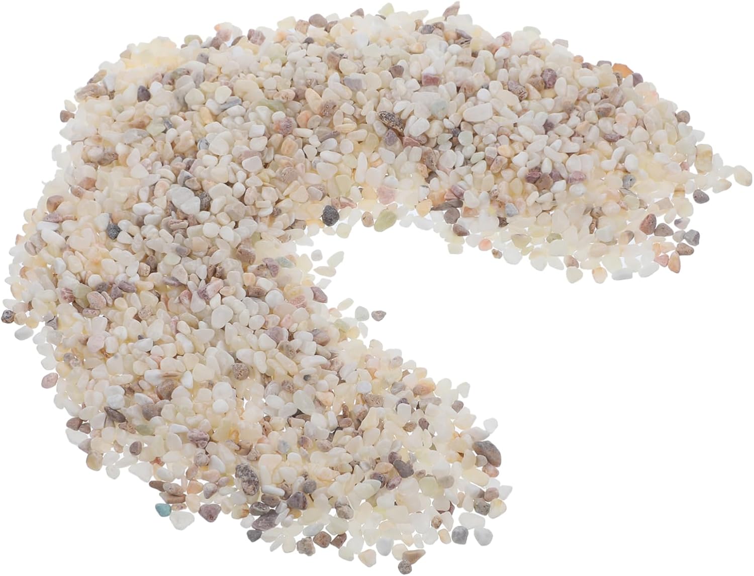 Hemobllo 1Set Aquarium Gravel for Fish Tank Natural Polished Decorative Rocks Substrate for Planted Aquariums for Freshwater Fish Tank Landscaping