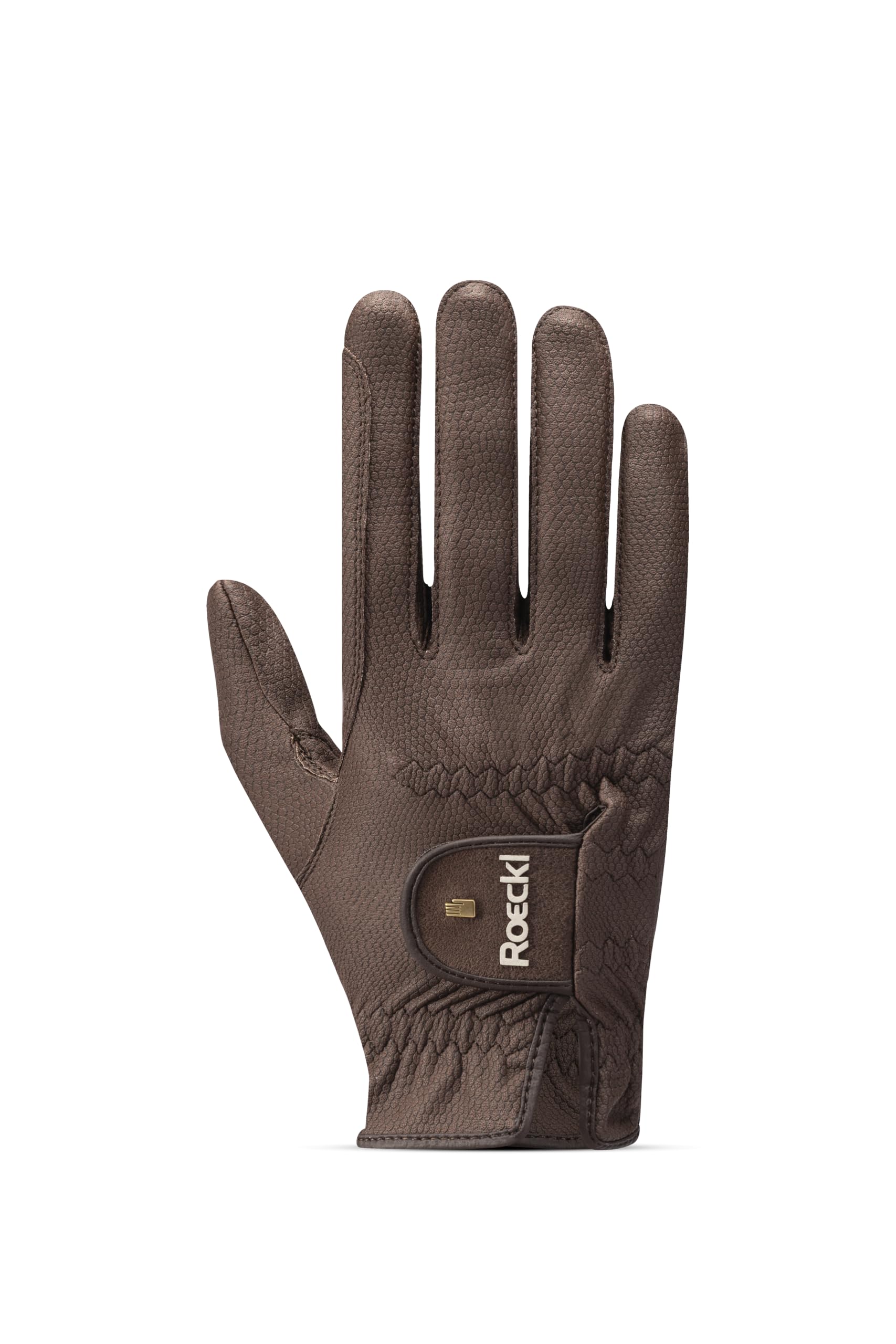 Roeckl Sports Riding Gloves Roeck-Grip Pro, Mocha 6.5 — image 1