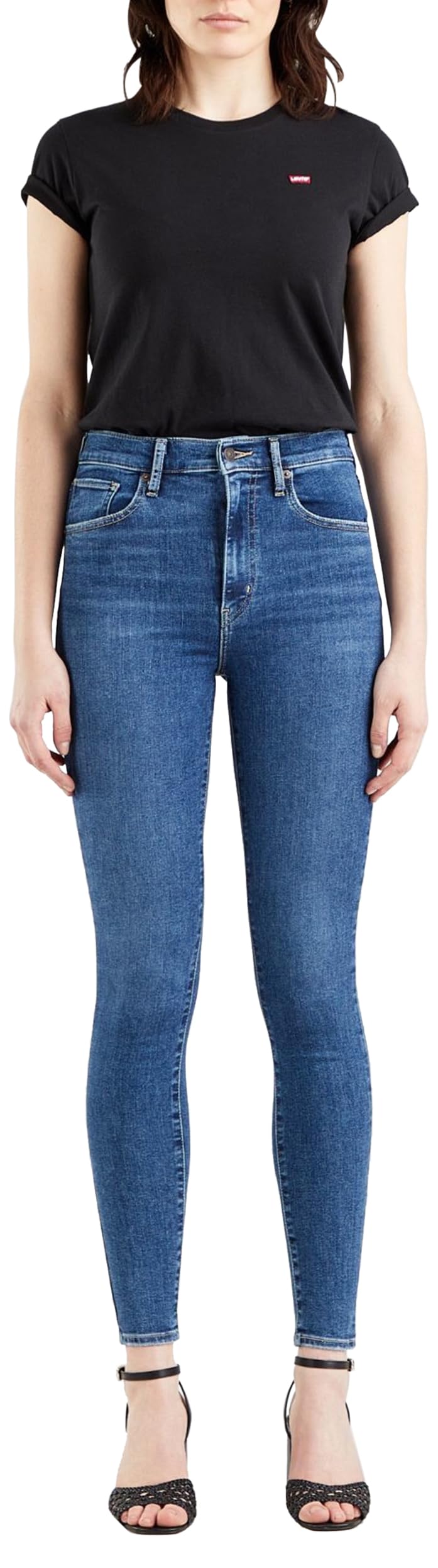 Levi's® Mile Hi Skinny Jeans - Venice - 26W 30L Blue Large