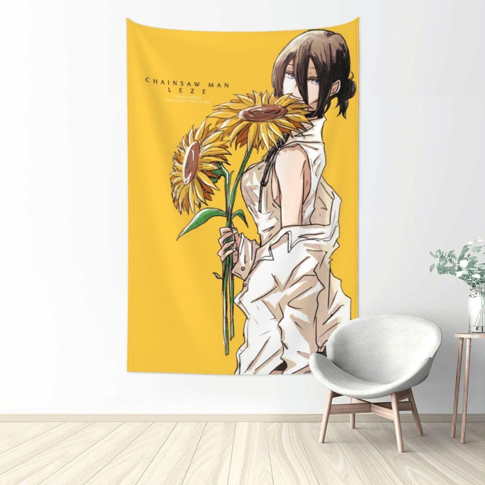 Amazon.co.jp: タペストリー チェンソーマン レゼ ポスター おしゃれ