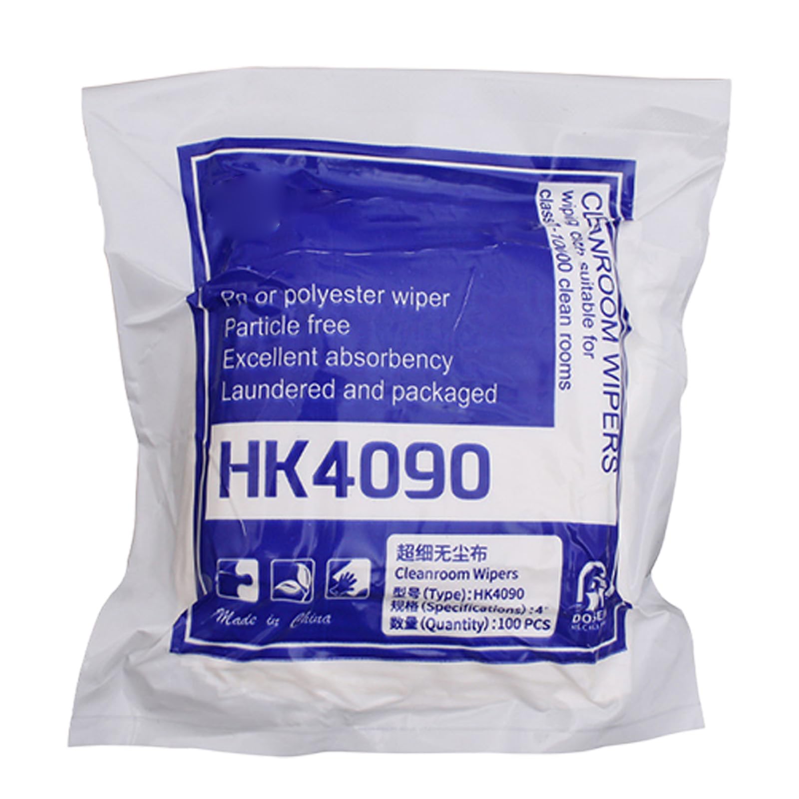 Hdoytxxm 10X10cm 100Pcs Of 100 Statics Release Nonwoven Lint Release Proofcleaning Cloth For Pcb Cleaning And Removal Anti Nonwoven