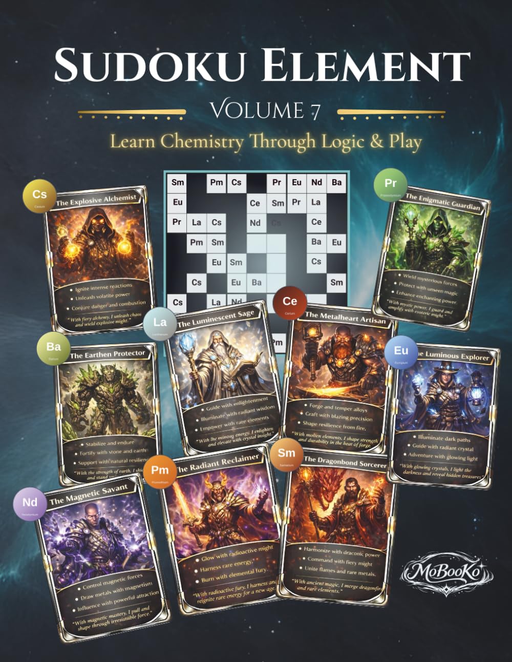 Sudoku Element – Volume 7: Learn Chemistry Through Logic & Play (Sudoku Element Series)