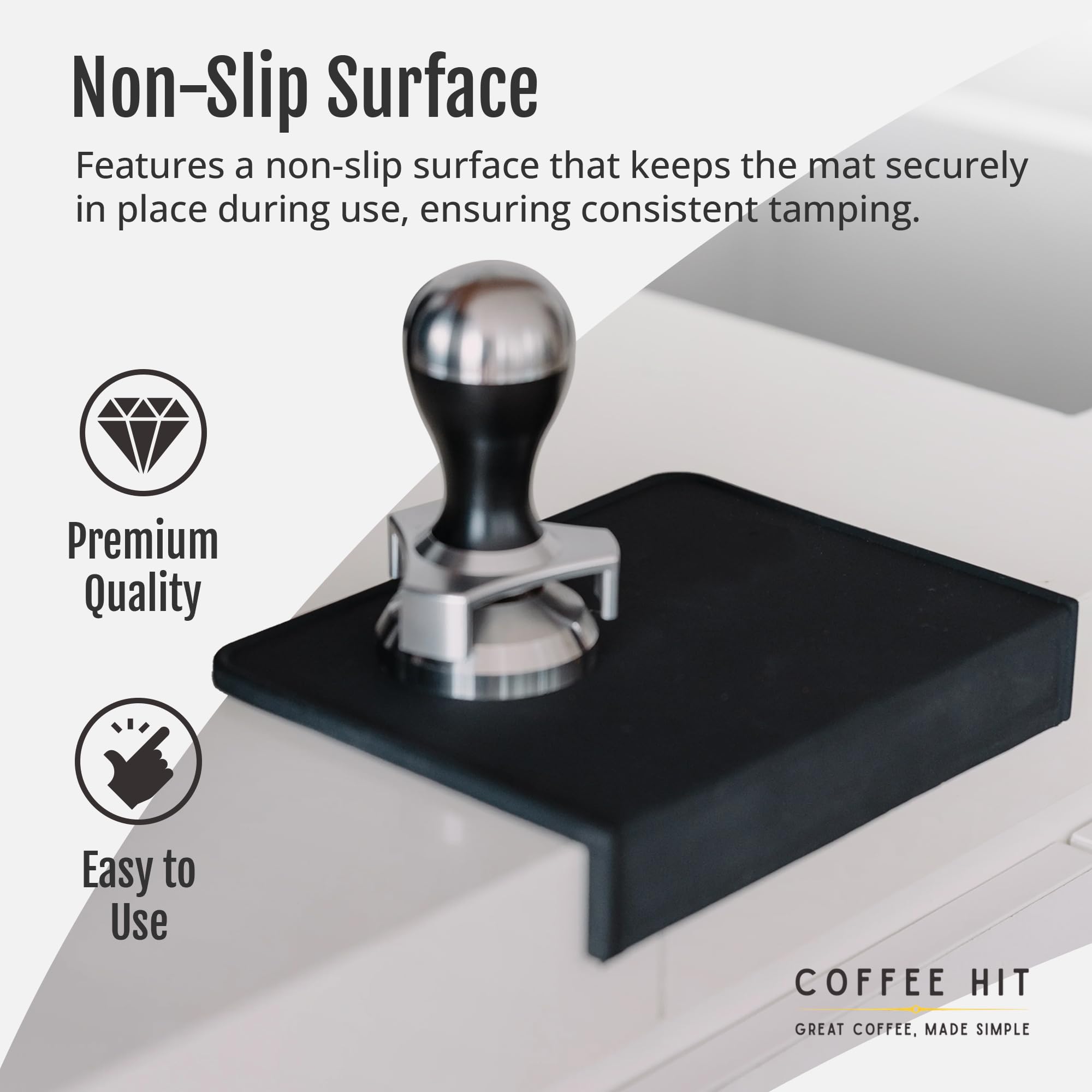 Rhino Classic Tamper Mat - Esquina