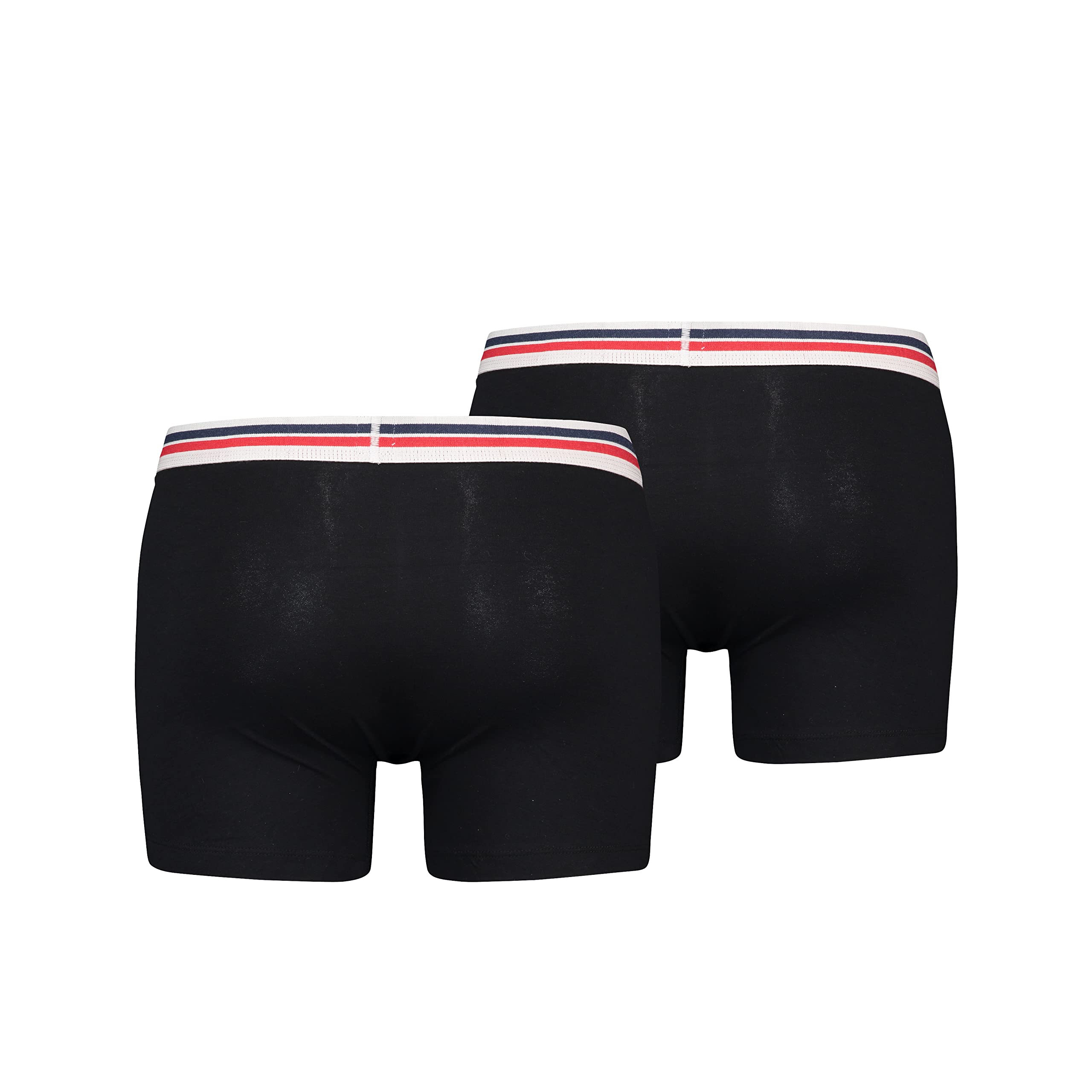 Levi's Męskie bokserki sportowe z logo, Czarny, XXL