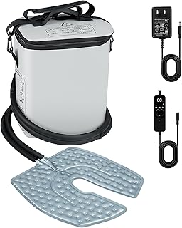 Ice Machine for Knee After Surgery – 19 QT (18L) Cold Therapy System with Timer, 5 Speeds – Circulating Cold Water for Knee, Back, Shoulder Pain Relief & Post-Surgery Recovery (Dad Gifts & Mom Gifts)