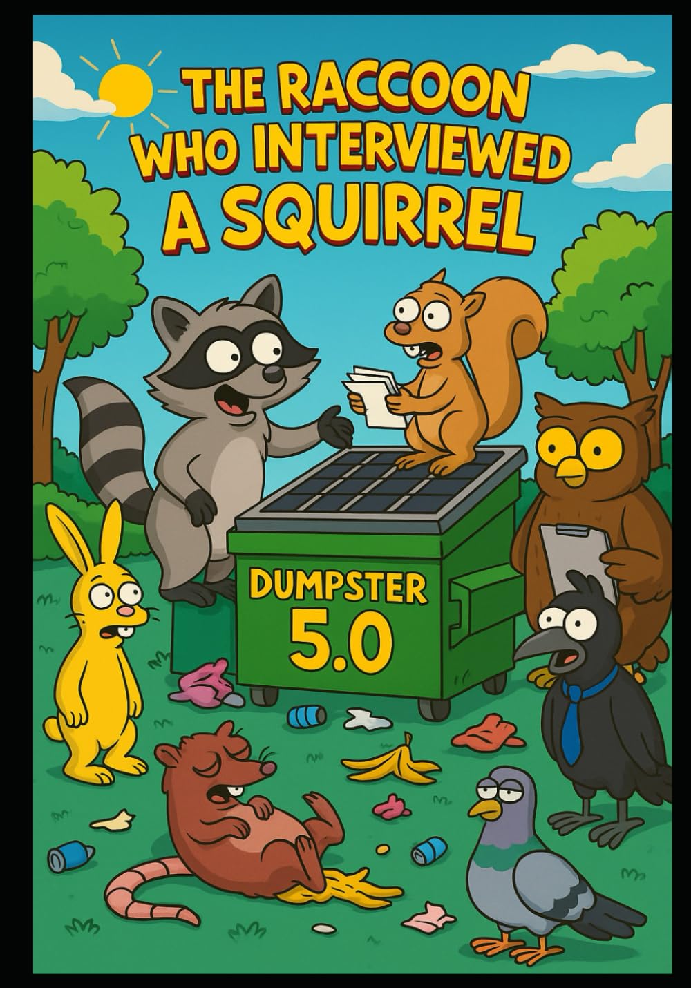 The Raccoon Who Interviewed a Squirrel (The Raccoon Who Never Gave Up)