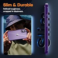 Vista 740 de TAURI Funda magnética 2 en 1 transparente para iPhone 14 Pro, compatible con Magsafe [no amarillenta] con protector de pantalla, protección de grado