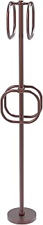 Allied Brass TS~40T 4 Integrated Rings Towel Stand  Antique Copper - Compare price