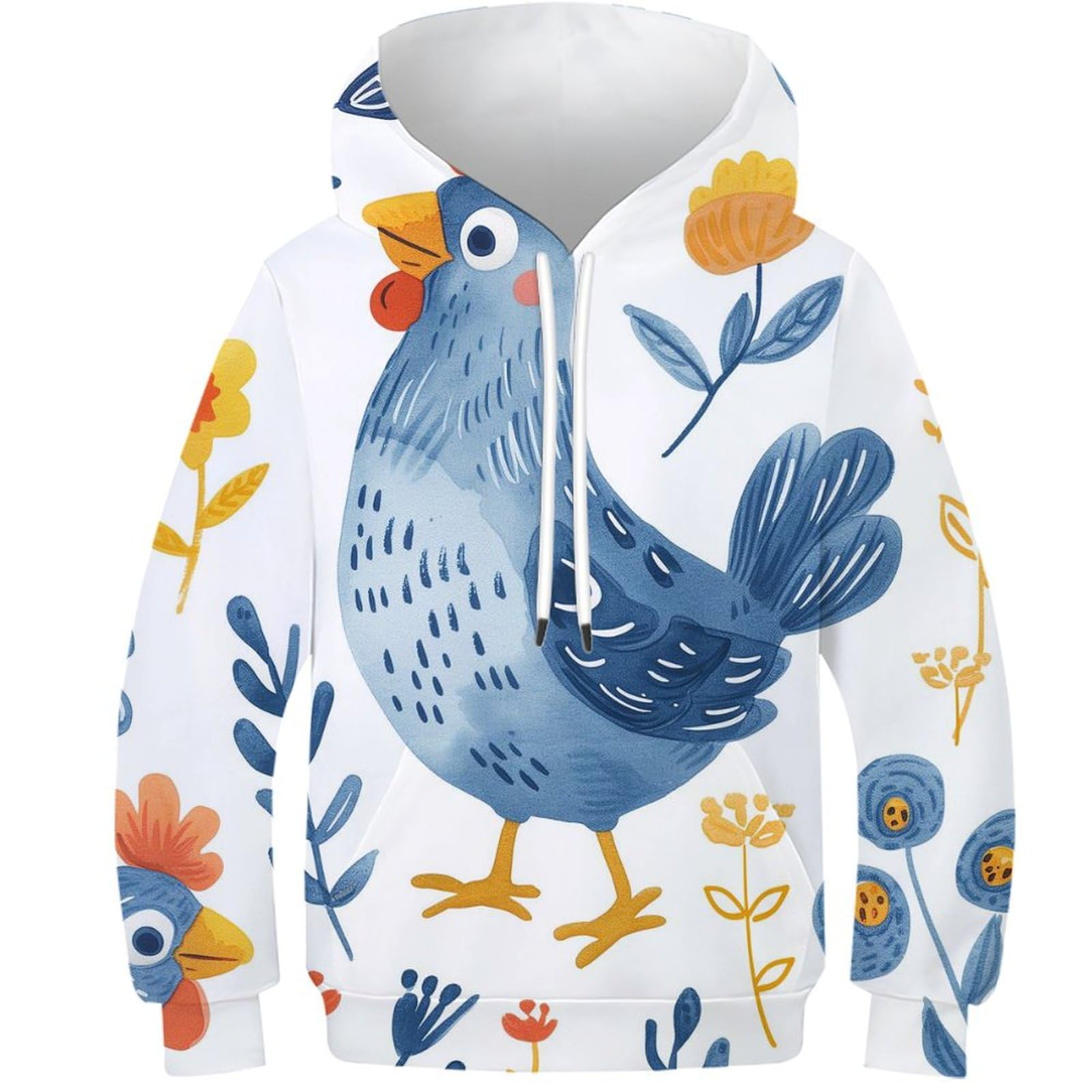 Sweat à capuche adolescent vêtement mode casual 13-15Y - 8