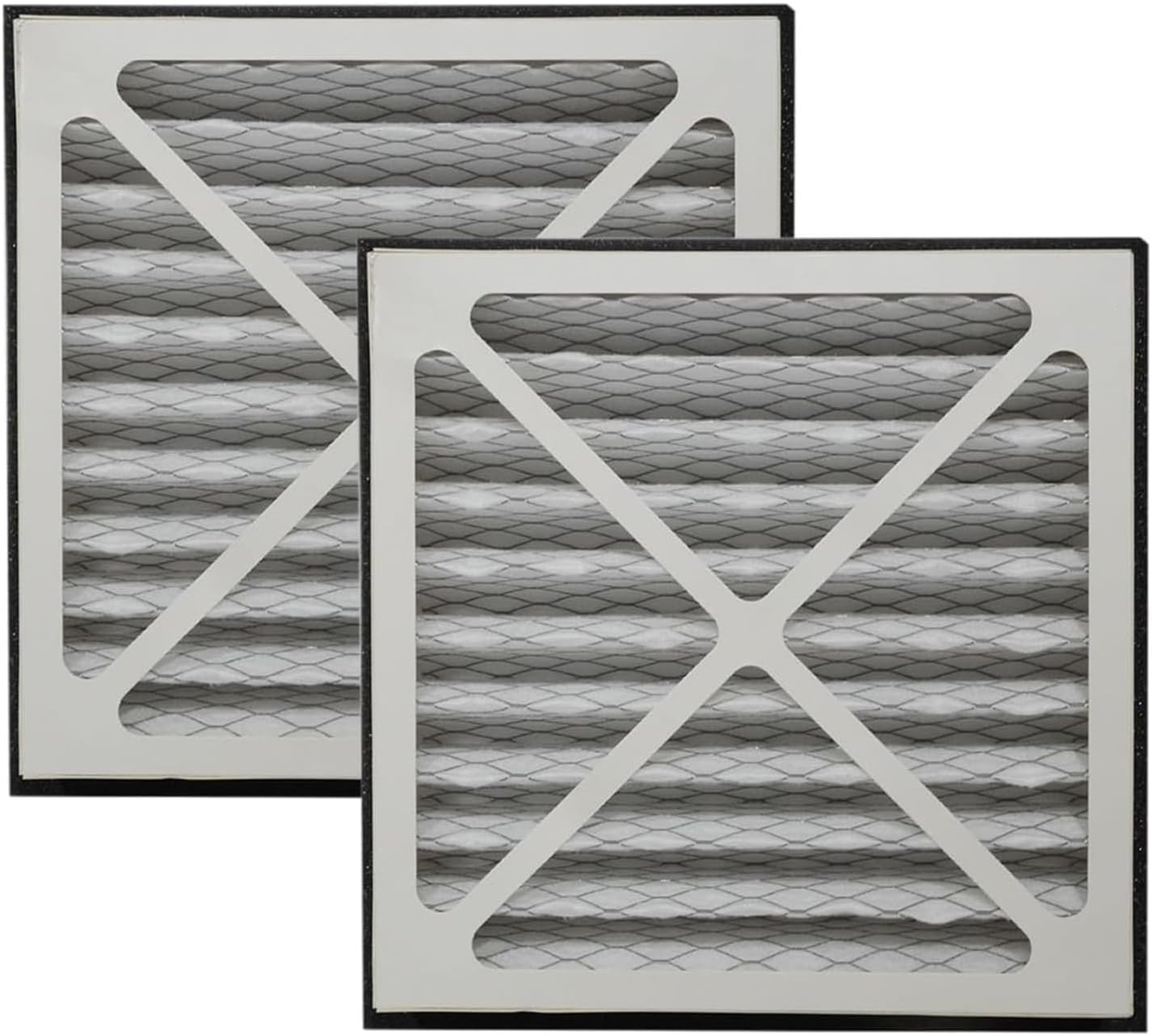 14x14x3 MERV13 Air Filter Pleated Whole House Replacements Compatible with Zephyr VGF Series Whole House Return Grille Filter (2Pack)