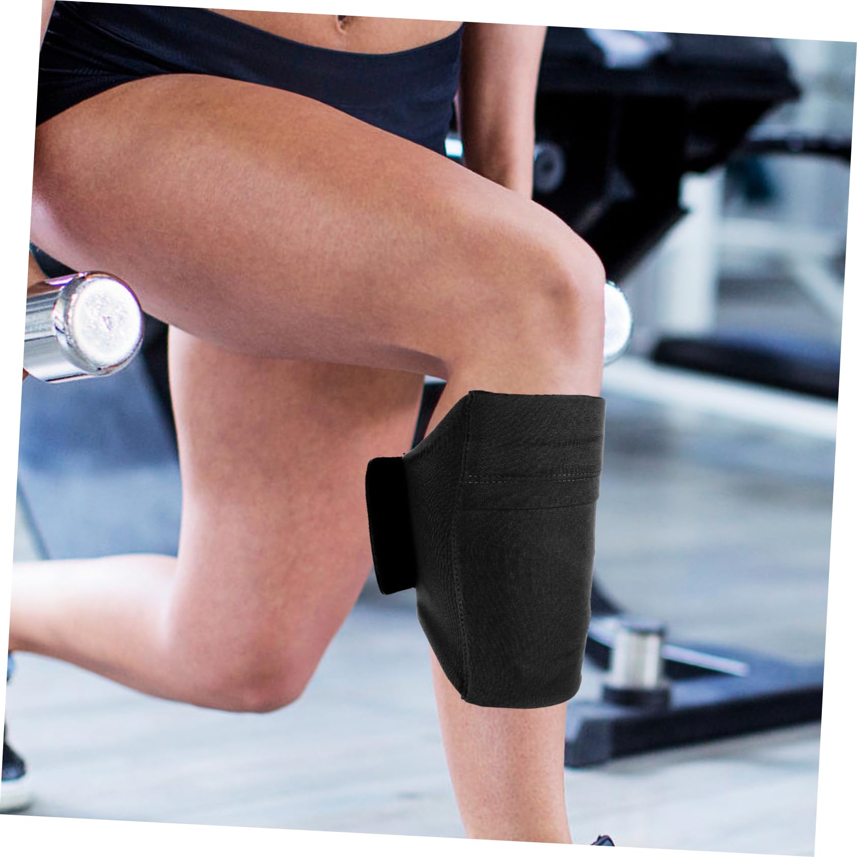 Toddmomy Borsetta Corsa per Cellulare Gamba per attività Outdoor Design Antishock per Smartphone Materiale Antiscivolo E Resistente