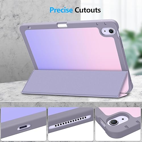 Miniatura 8 de Fintie SlimShell - Funda para iPad Air de 11 pulgadas, M3 (2025)  M2 (2024), iPad Air de 5 (2022)  4 generación (2020) de 10.9 pulgadas, cubierta