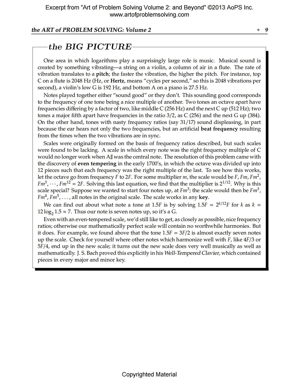 Art of Problem Solving (AoPS) Series, the Art of Problem Solving, Volume 2: and Beyond, 2 Books Set of Text and Solution by Richard Rusczyk and Sandor Lehoczky