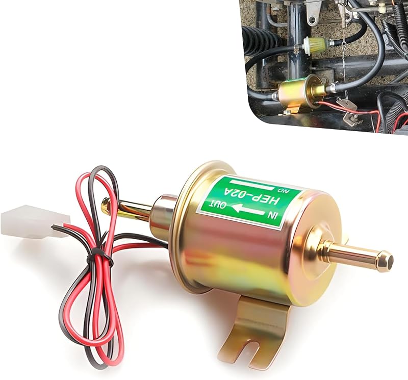 Bomba de combustível elétrica Titgoes 12 V de baixa pressão HEP-02A – 1 unidade