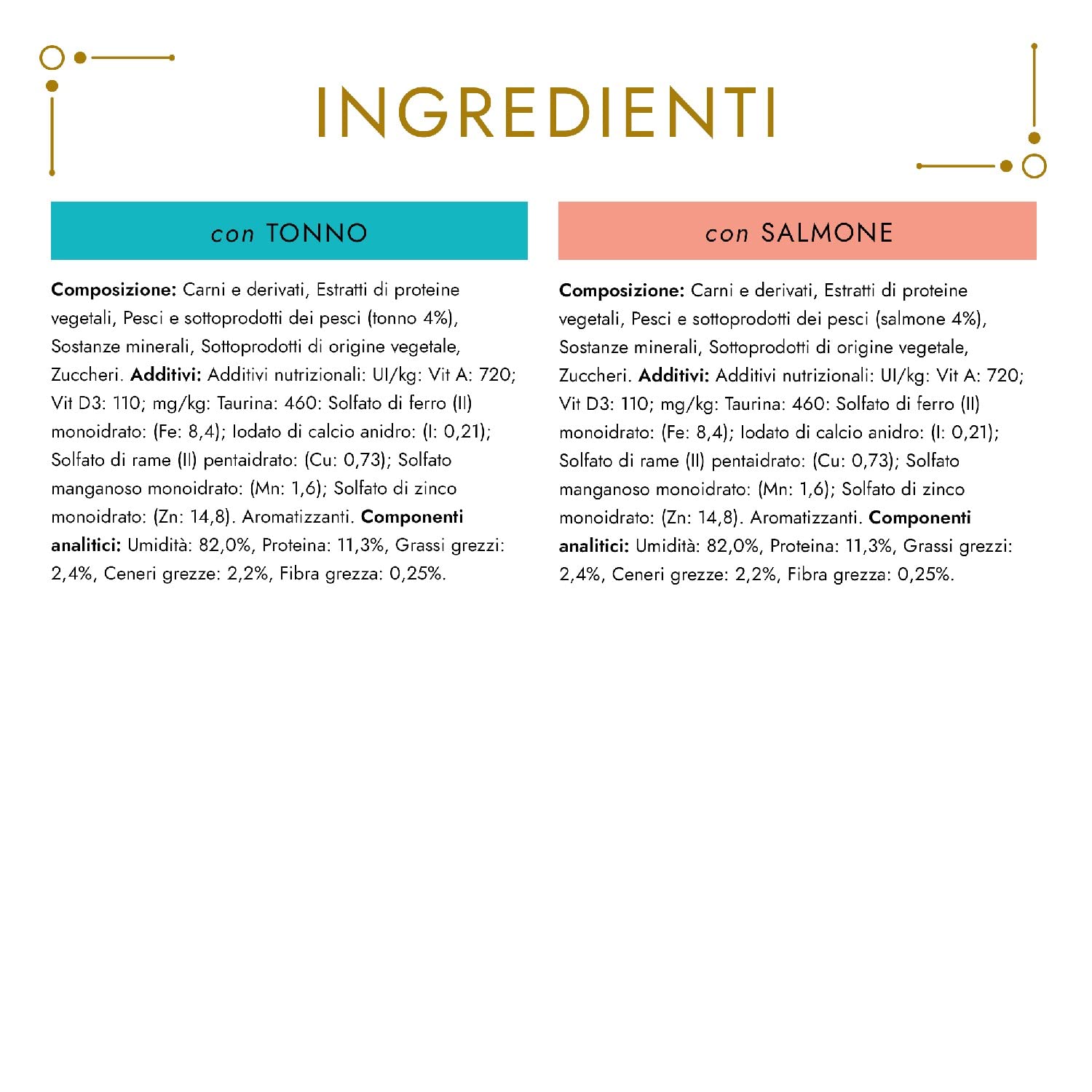 PURINA GOURMET GOLD Umido Gatto Delizie In Salsa con Salmone e Tonno - 48 lattine da 85g ciascuna (12 confezioni da 4x85g)