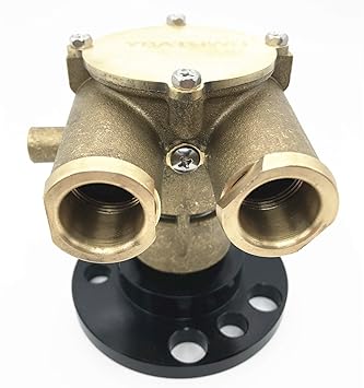 YBATUWU NEW SEA Crank WATER PUMP For 454 VOLVO 3860703 And JABSCO 50410-1201 F6B-9 impeller