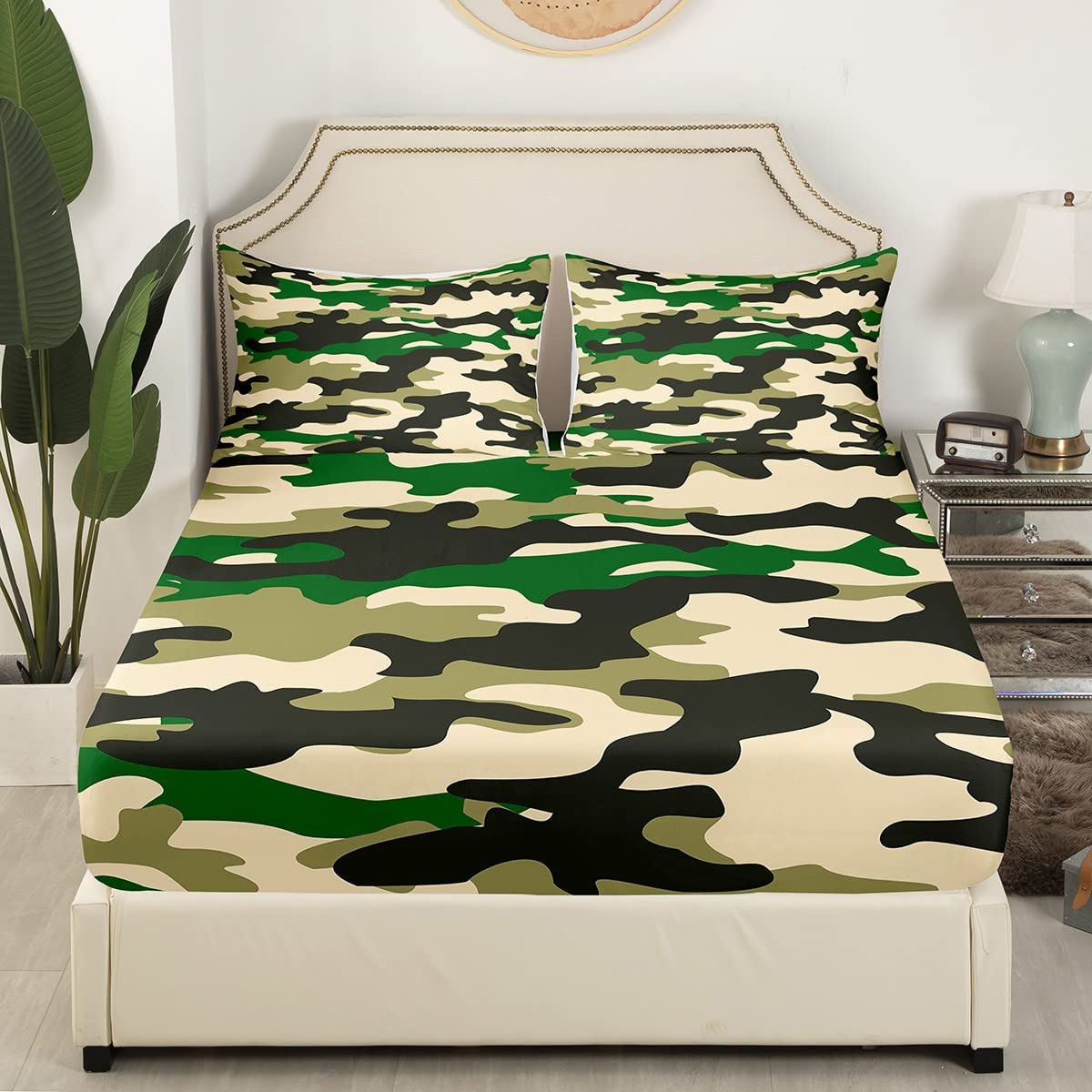 Boys Camouflage Sheets
