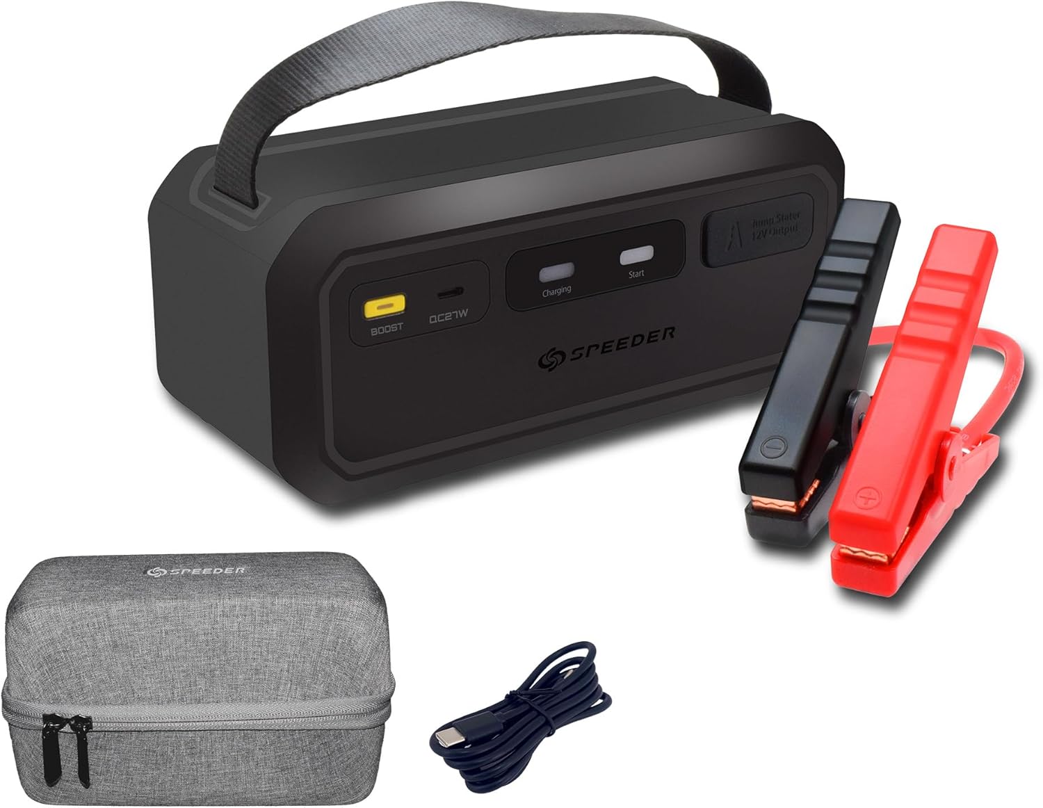 BRPOM ジャンプスターター 5000A(すべてのガソリン車・8Lディーゼル車