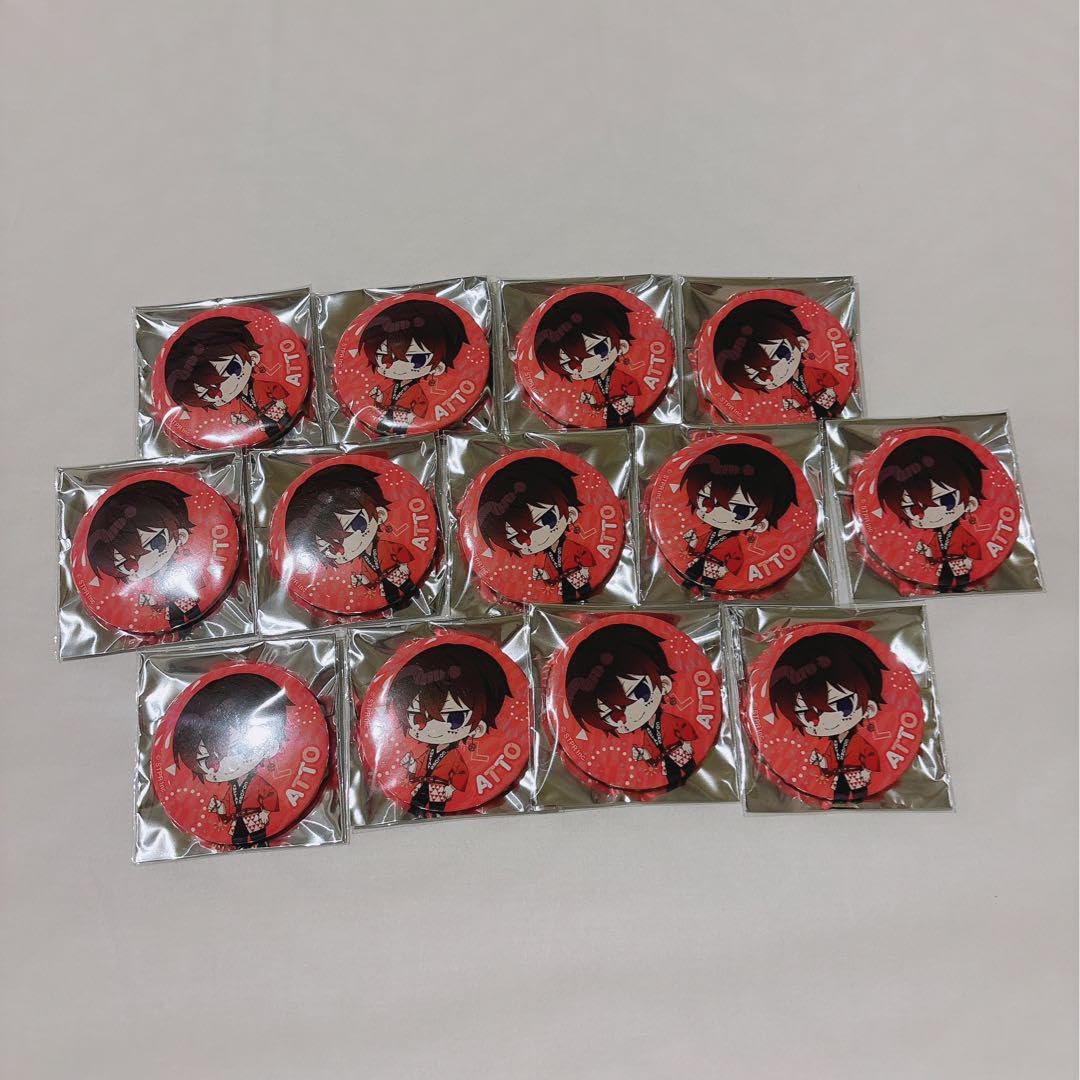 Amazon.co.jp: あっとくん 夏デフォ 法被デフォ 缶バッジ AMPTAK 