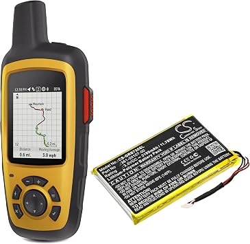 Cameron Sino Battery for Garmin inReach SE/SE+,Explorer+,010-01735-10,GPSMAP 66i,inReach Explorer Plus/Explorer+ 3100mAh