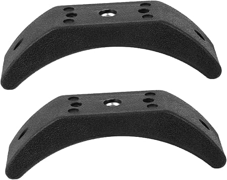 2Pcs dumbbell rack dumbbell floor rack dumbbell weight rack anti wear dumbbell holder dumbell weightlifting holder tool stand Practical Dumbbell Holder plastic m8 pylon hollow