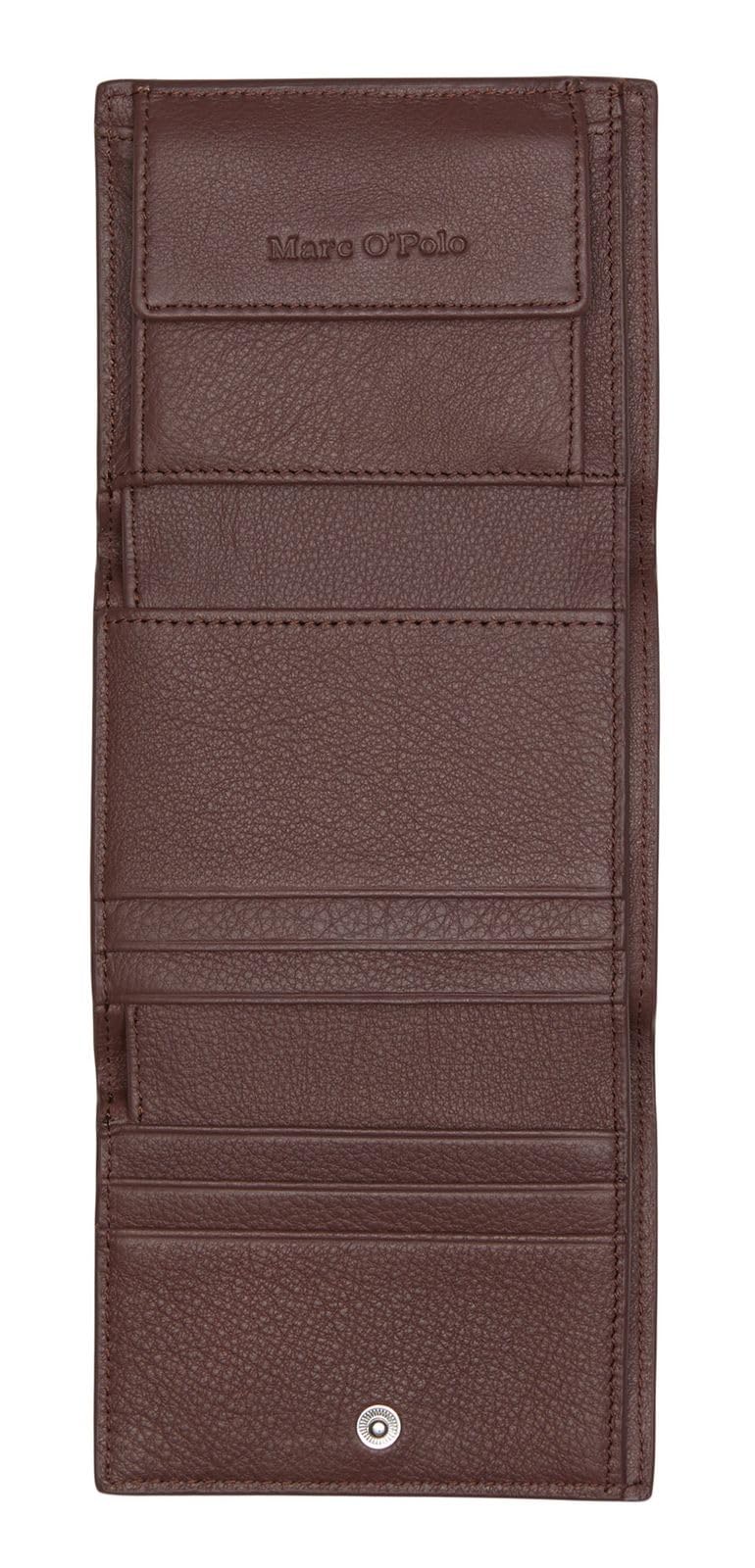Marc O'Polo Geldbörse Judis Combi Wallet Twilight Dunkelbraun