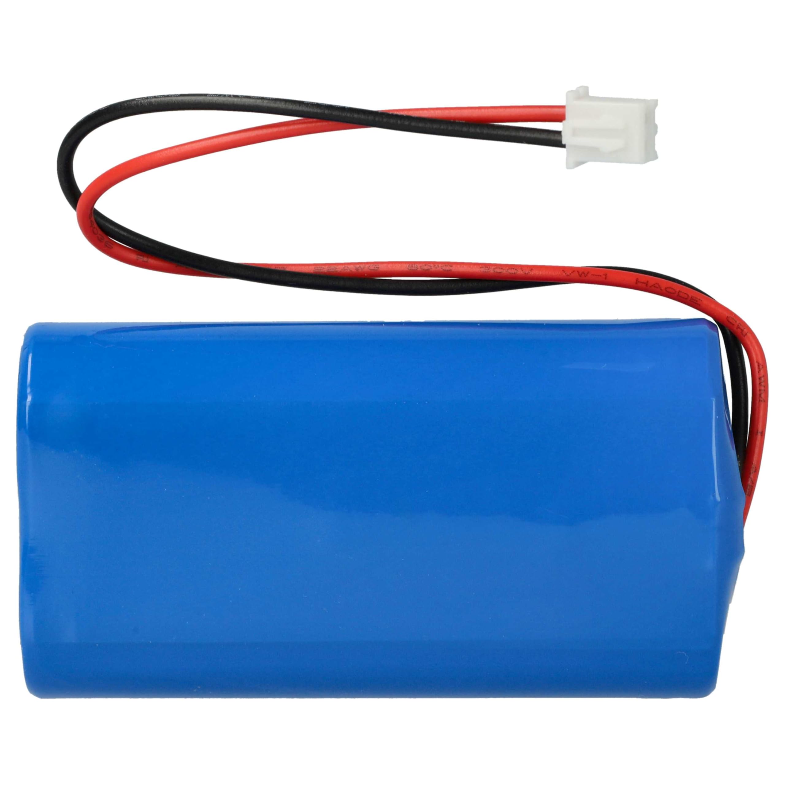 vhbw 5x batteria compatibile con Zafferano Poldina, Olivia Pro, Poldina Pro lampada da tavolo, da comodino (4400mAh, 3,7V, Li-Ion)