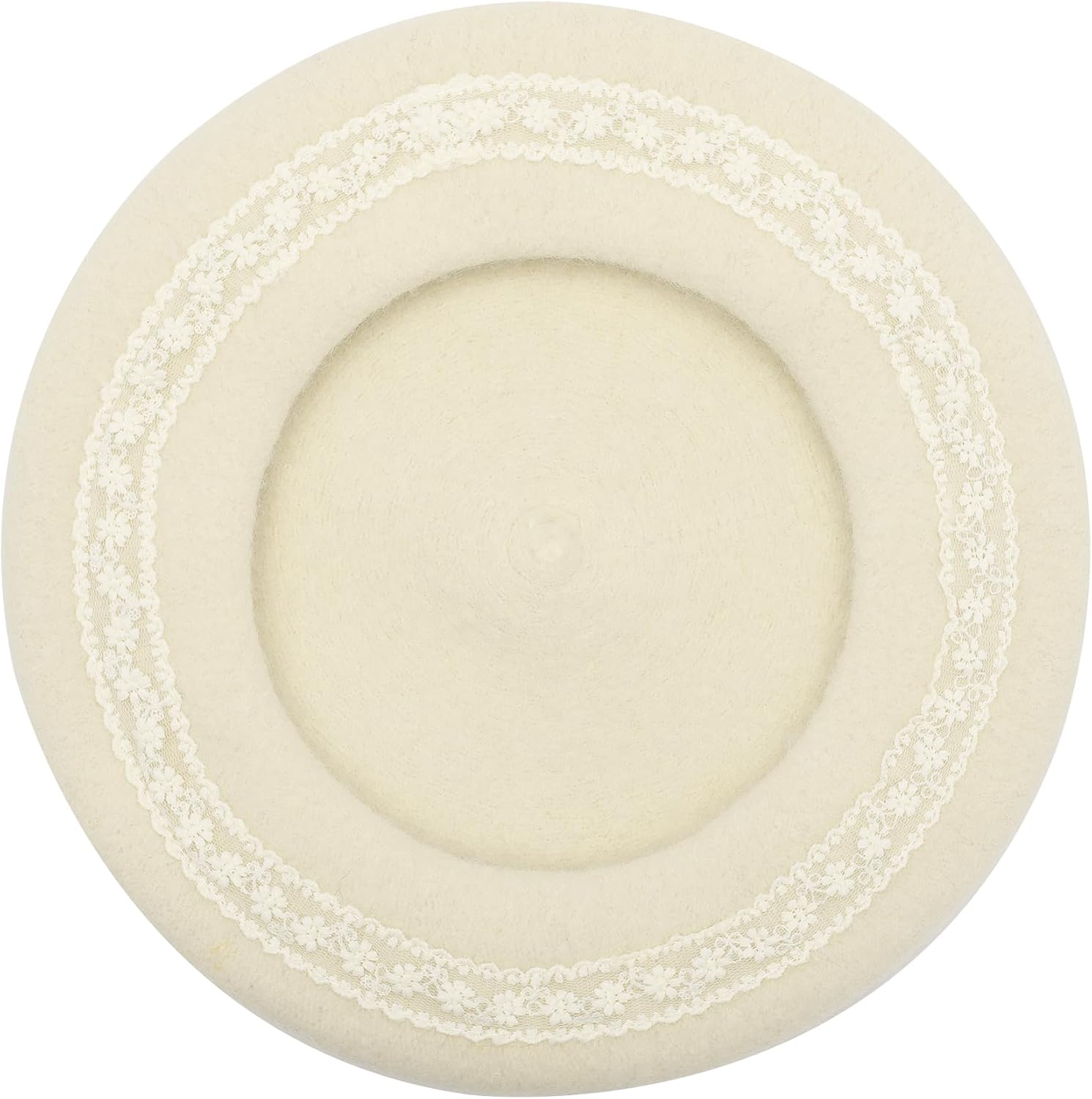 ZLYC Wool French Beret Hat for Women Girls Solid Color Artist Beret Cap - Image 4