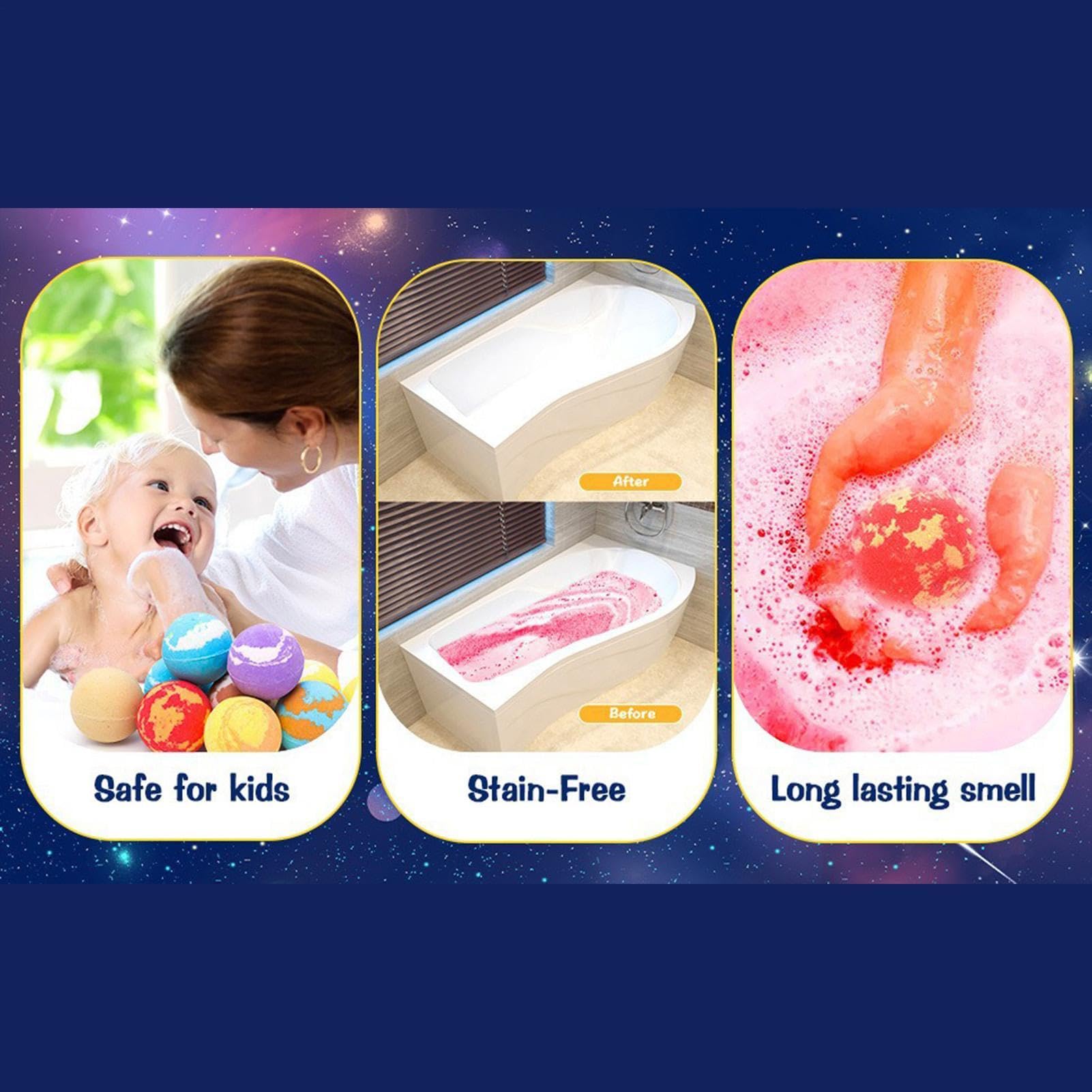 Bagno di bolle per bambini, gioco colorato pianeta con sorprese | per vasca da bagno, piscina, giardino per bambini, ragazze, amici, tempo in famiglia, giochi acquatici, vasca da bagno