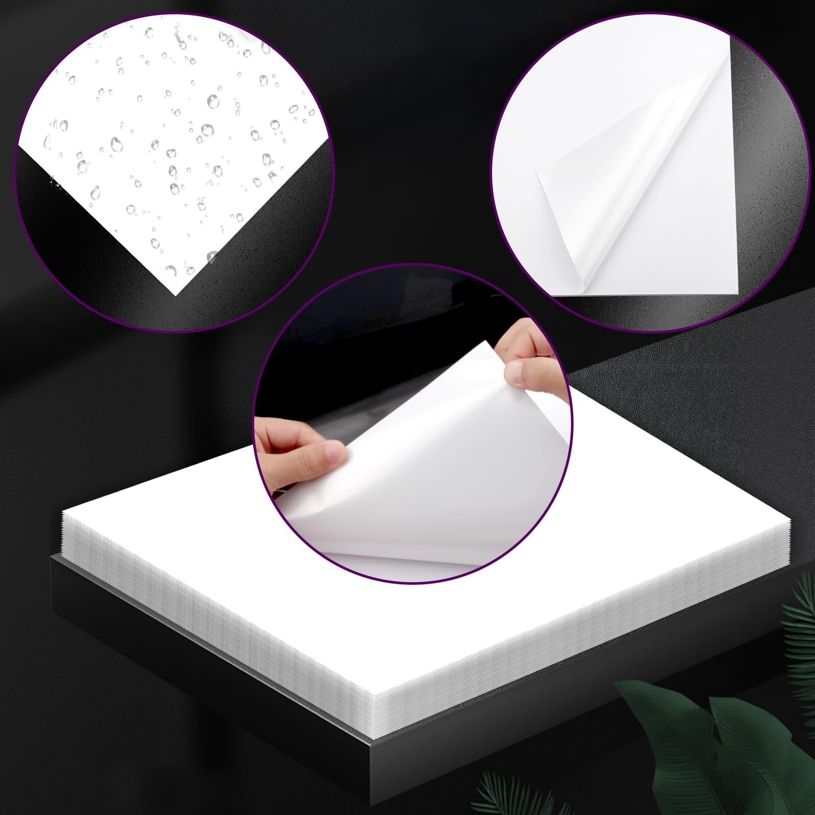 100 Stück Digitalaufkleber 10x10 Cm – Personalisierte Sticker Im Wunschdruck Von MOW